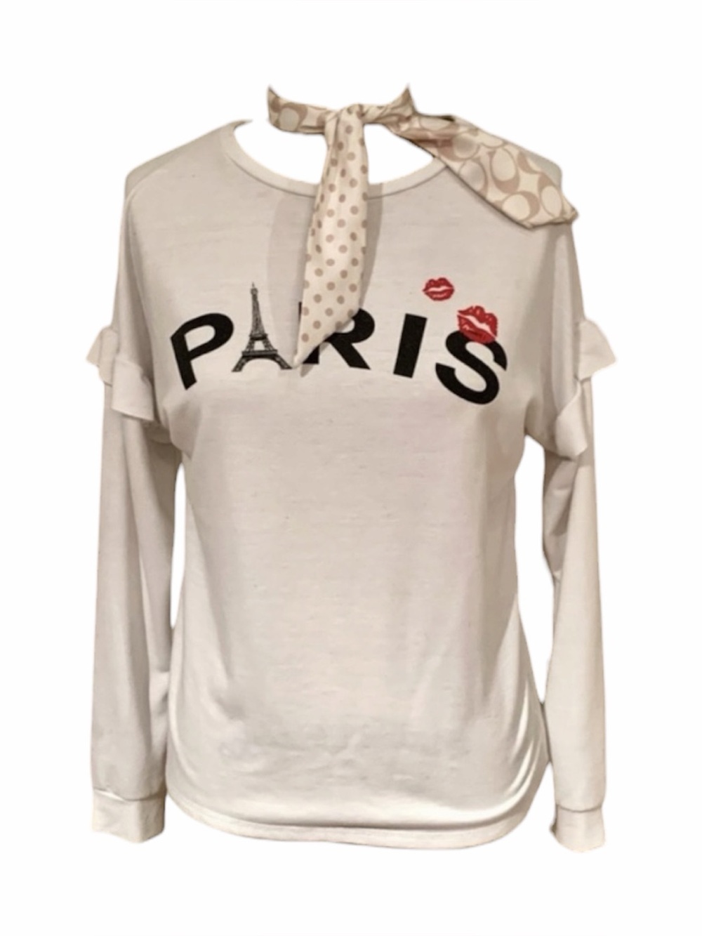 Paris Ruffle Long Sleeve